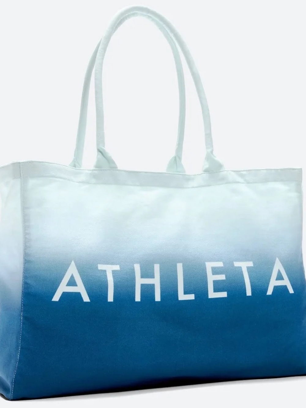Athleta Blue Ombré Tote Bag